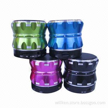 Mini Speaker with Bluetooth Function, Support Mobile Phone Hands-free Function, TF